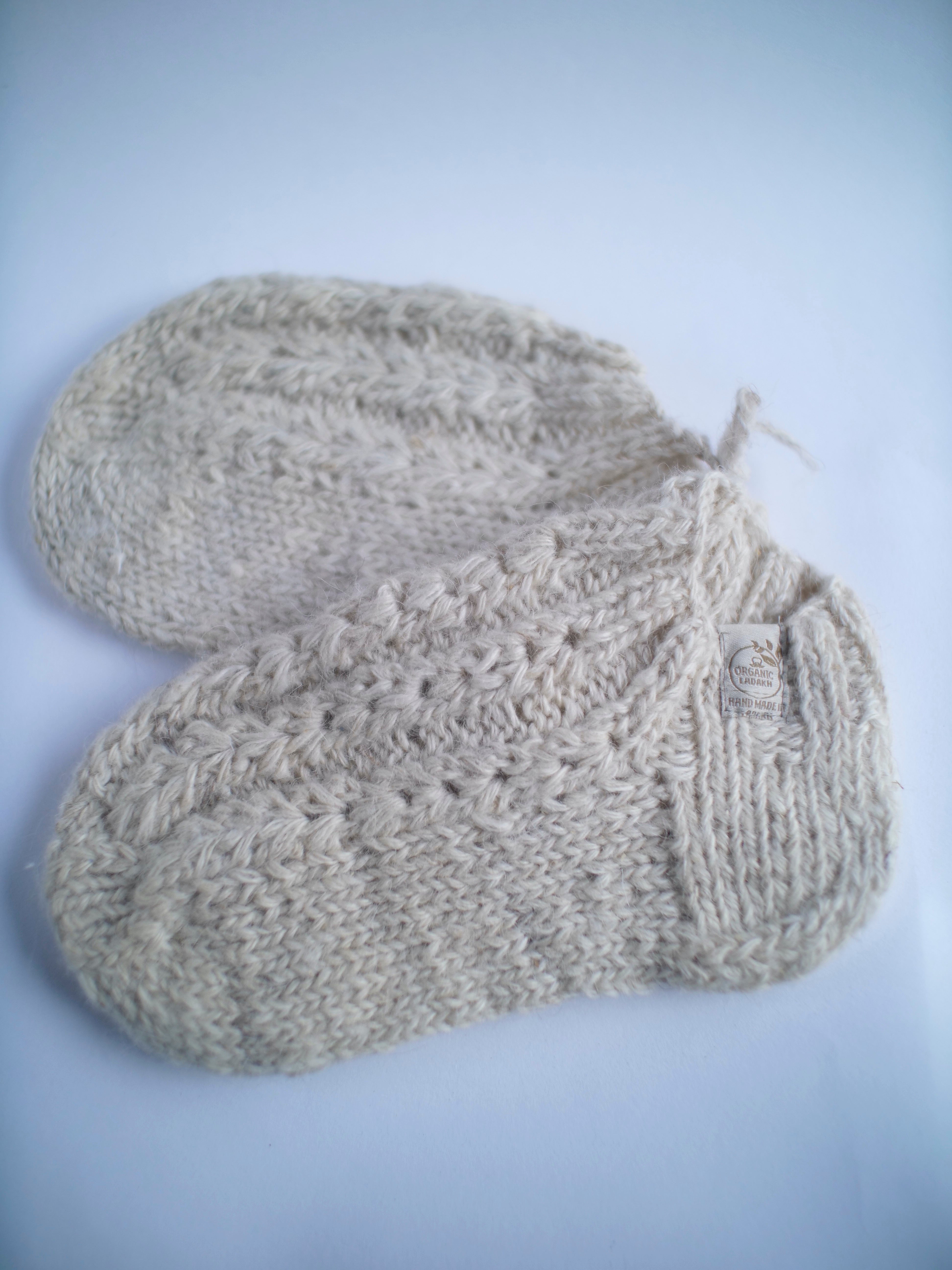 WOOL ANKLE SOCKS およそ18~24㎝用【ORGANIC | HANDMADE | LEH RADAKH(INDIA)】
