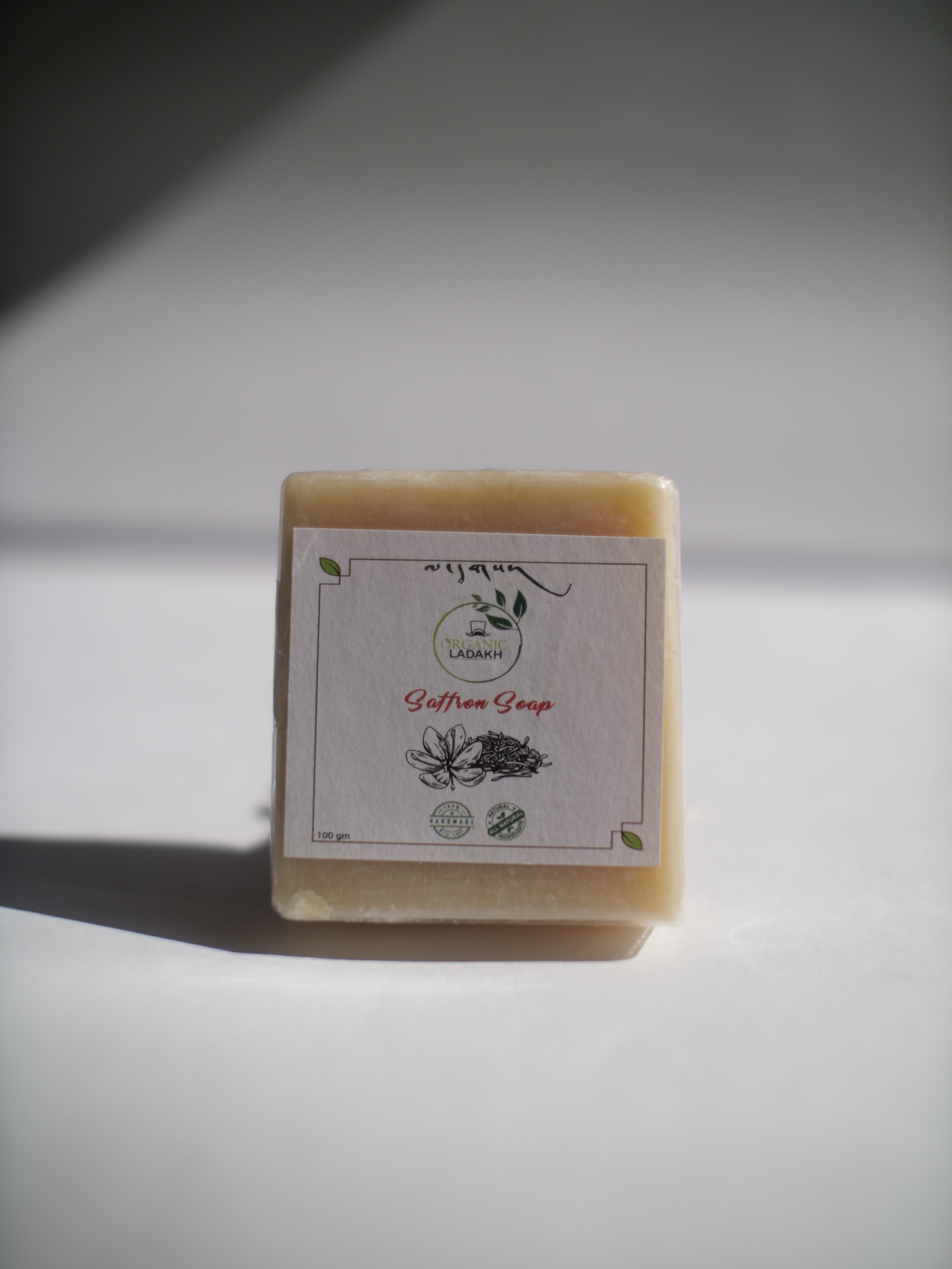 SAFFRON SOAP(アプリコットオイル含有)【ORGANIC | 100g】