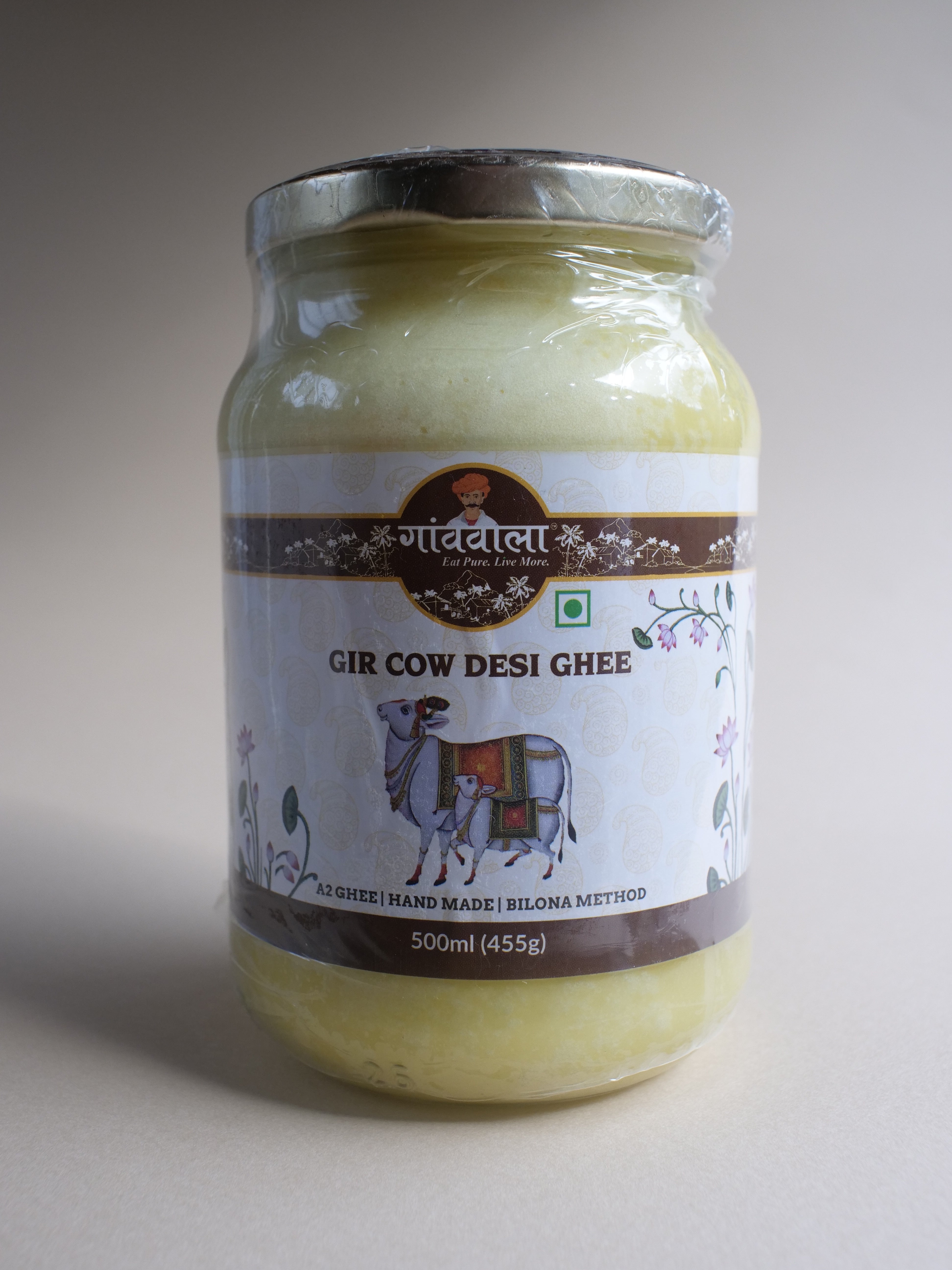 A2 BILONA GIR COW DESI GHEE【日本未発売 | ORGANIC | 500ml】