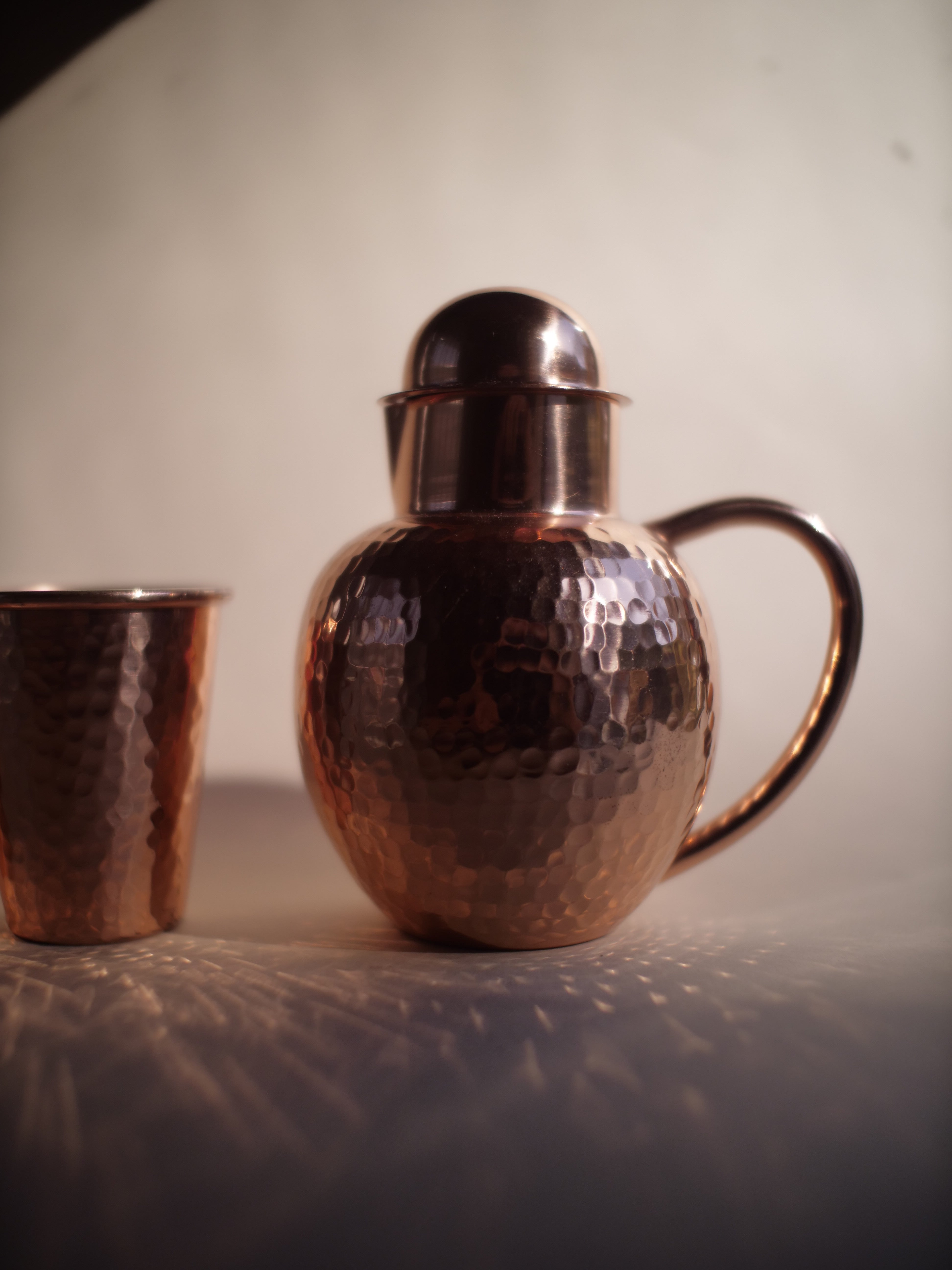 COPPER TEA SET