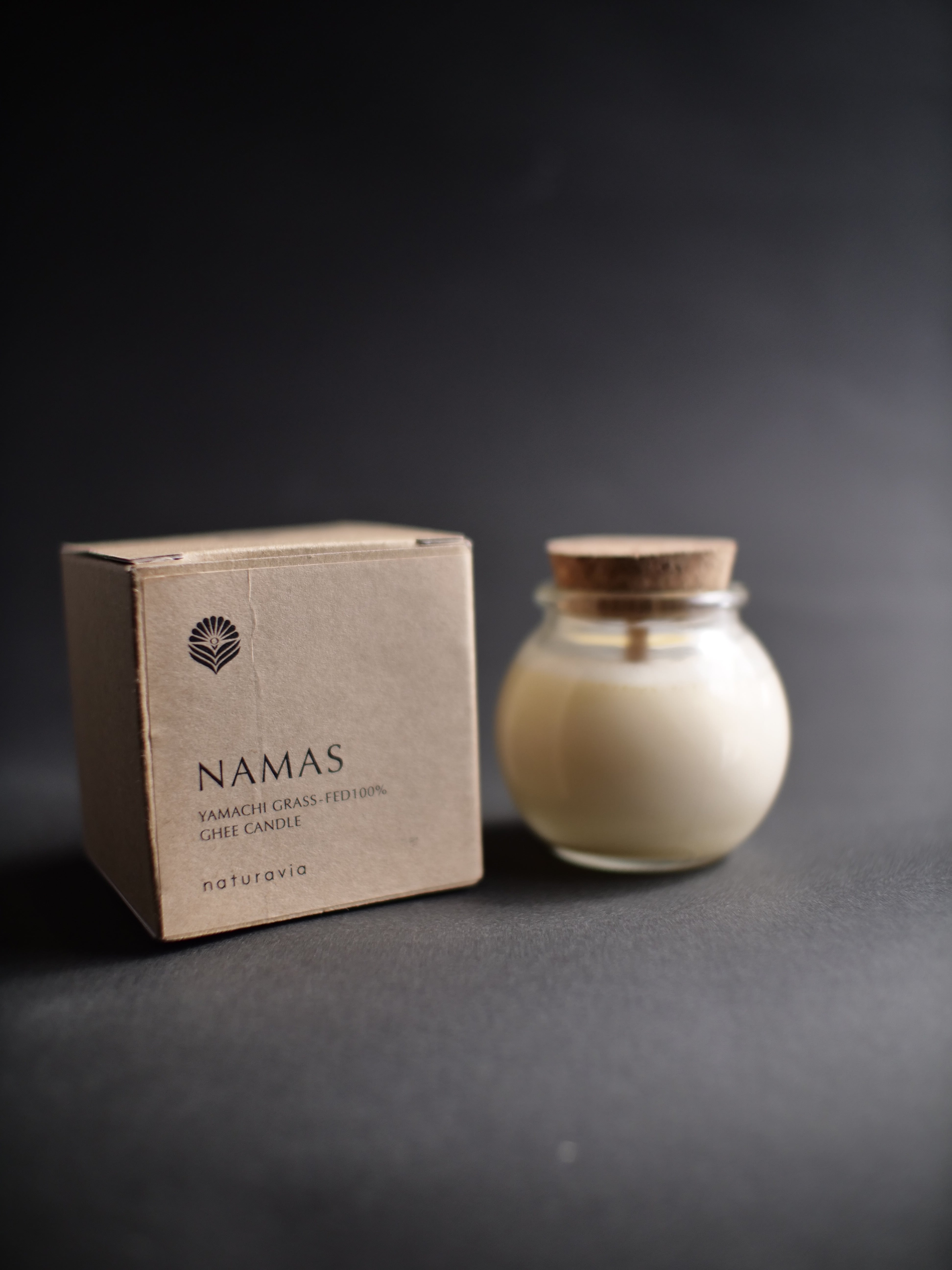 【NEW】NAMAS YAMACHI-GRASS-FED100% GHEE CANDLE[70g]
