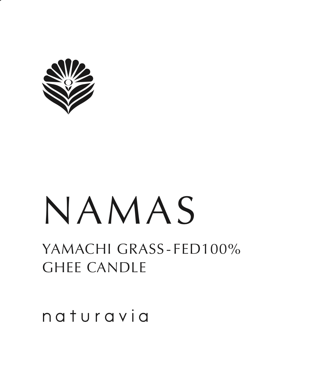 【NEW】NAMAS YAMACHI-GRASS-FED100% TEA LIGHT GHEE CANDLE 10SET[7g×10個］