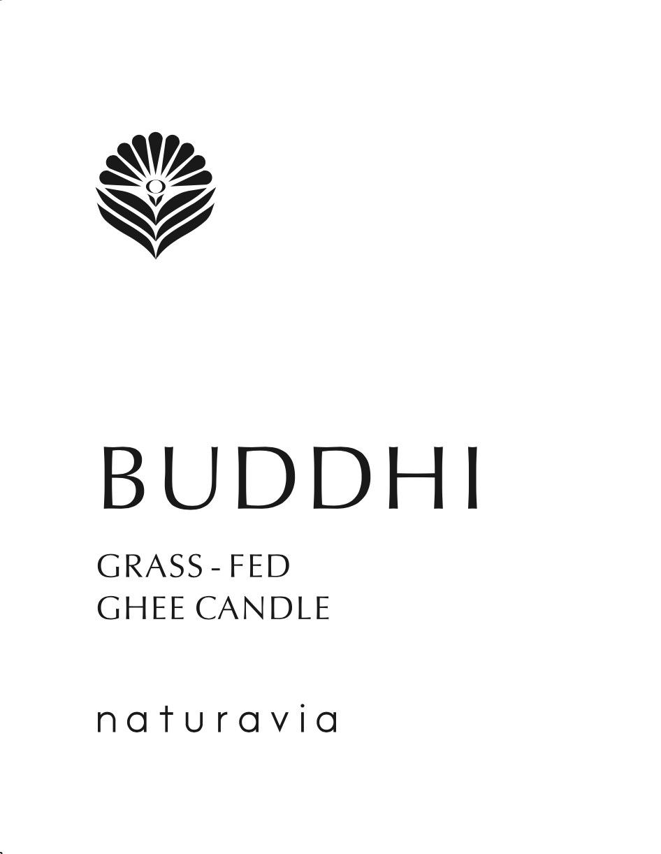 【NEW】BUDDHI GRASS-FED TEA LIGHT GHEE CANDLE 10SET[7g×10個］