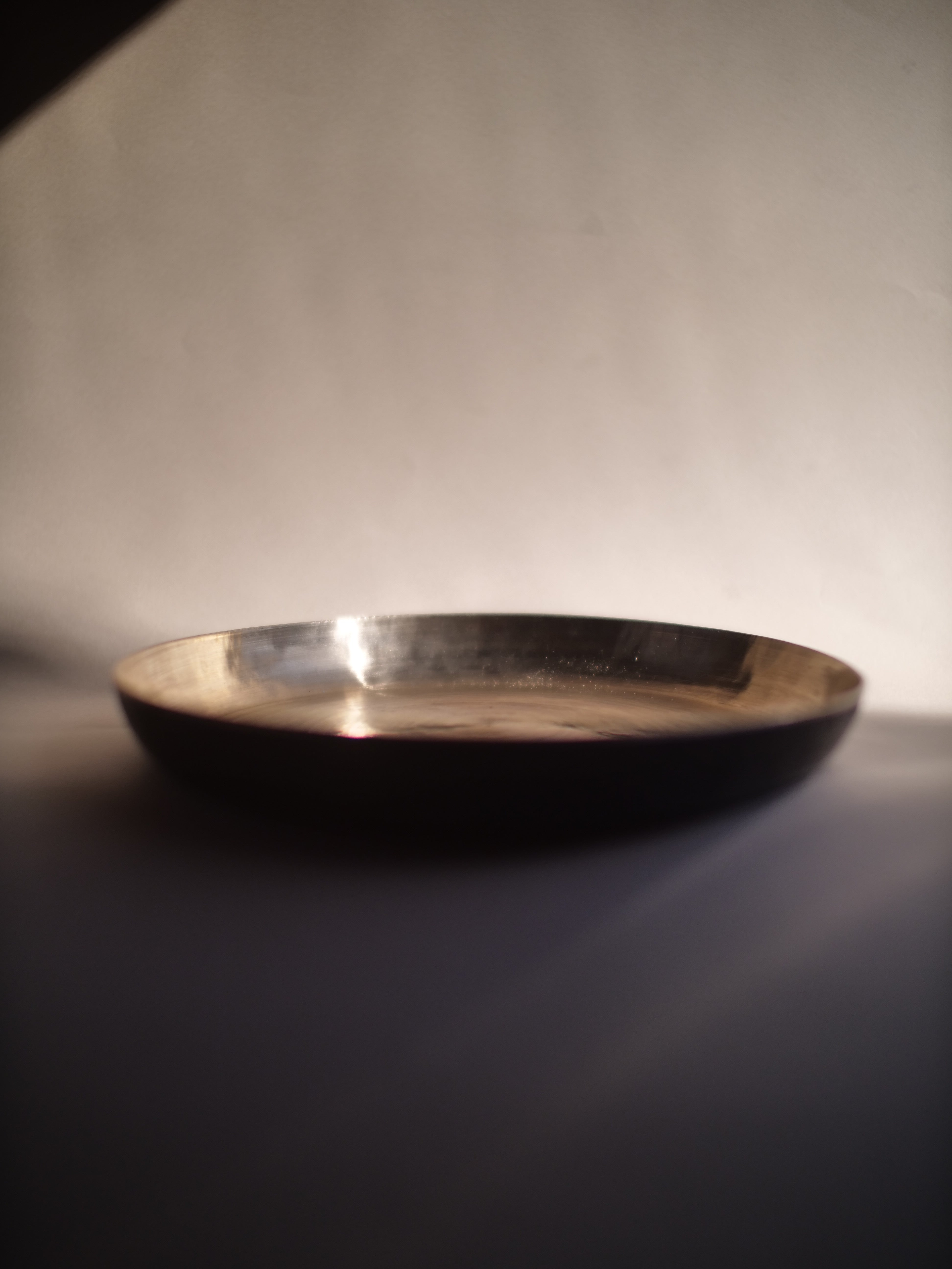 真鍮平皿【18.5㎝】
